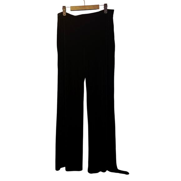 Y at heart velvet straight leg pants size large - Picture 1 of 4